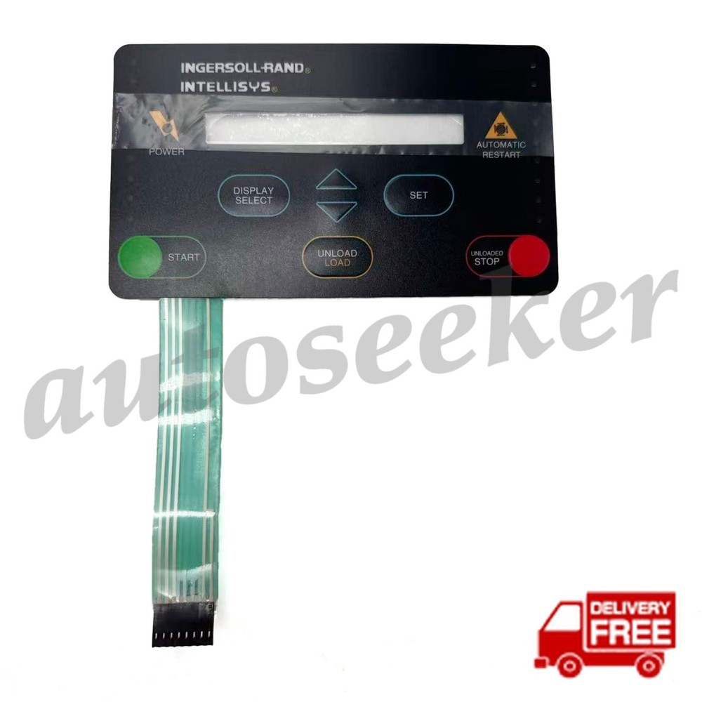 New Membrane Keypad 39817135 for Ingersoll Rand Intellisys Air Compressor