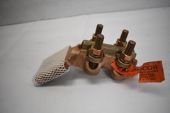 Sefcor Straight Bolted Bronze Tee Connector 4/0 AWG 450 M FNCT-45-34-4A