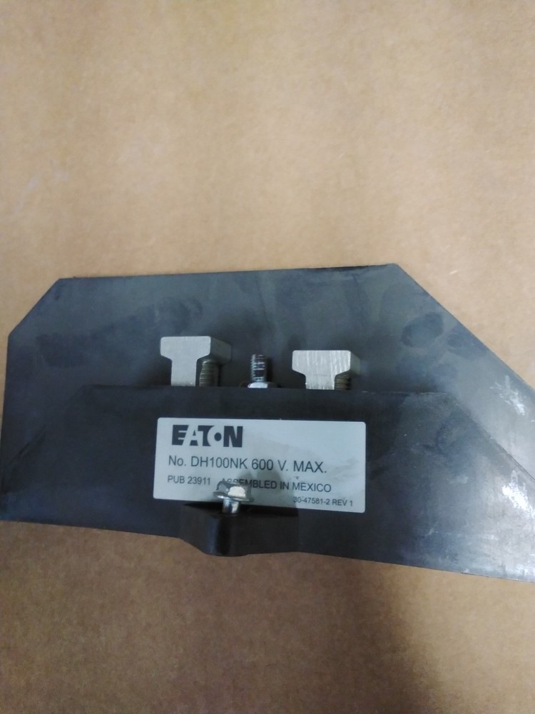 Eaton – DH100NK – Neutral Assembly: 600V AC, 100 A Current Rating