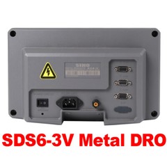 Lathe Mill Dro Digital Readout Metal SDS6-3V+Linear Encoder 5U TTL Scales