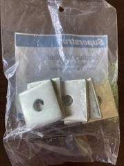 5-Pack 3/8-In. Square Strut Washers -ZAB2413/8-10