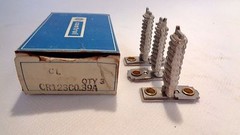 NEW IN BOX OF 3 GENERAL ELECTRIC CR123C0.39 OVERLOAD HEATER
