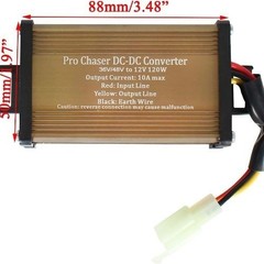DC-DC Golf Carts RVs 48V 36V Volt Voltage to 12V Step Down Voltage Reducer Regul