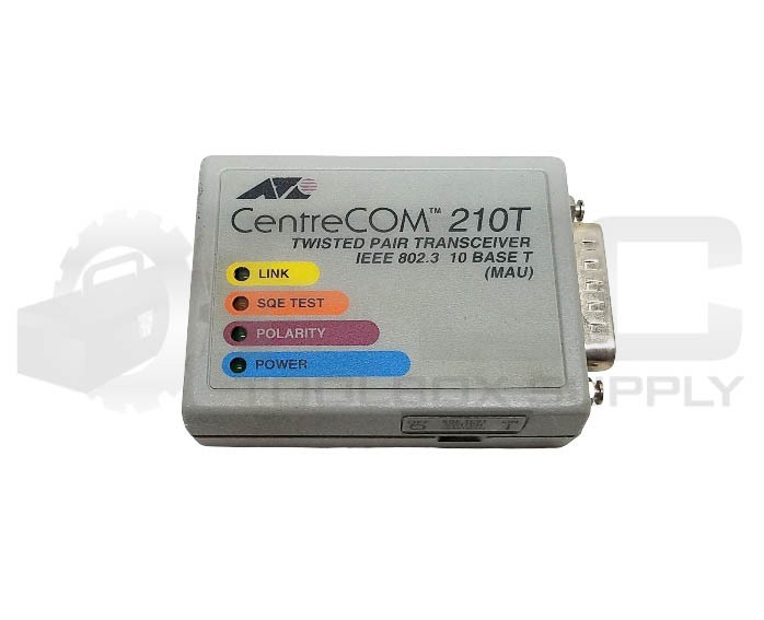 ALLIED TELESYN AT-210T CentreCOM 201T TWISTED PAIR TRANSCEIVER