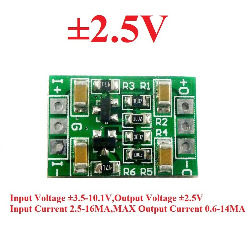 ±2.5V ±3.3V ±5V ±7.5V ±10V ±12V High Precision Voltage Reference Source Board
