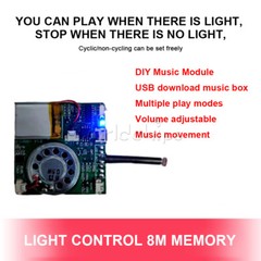 Greeting Card module DIY Musical Board Recordable Voice Music Sound Module