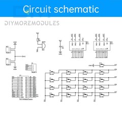 LED Digital Tube Display Calculator Electronic DIY Kit Soldering Practice Parts