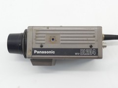Panasonic WV-BL204 Security Camera 24VAC CCTV W/ WV-LA12B2 12mm 1:1.4 TV Lens