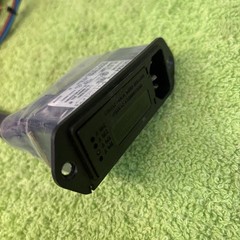Corcom 5EFM4S 5A 120VAC Power Entry Module & power supply HT-5049-8 + Filter