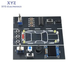 DIY Car Driving Simulation Soldering Practice Kit Electronic Kit Solder Learn