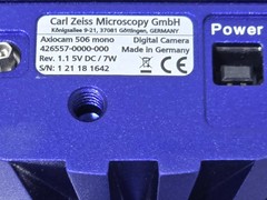 Zeiss Axiocam 506 mono 426557-0000-000 Microscope Digital Camera 60N-C 1″ 1.0x