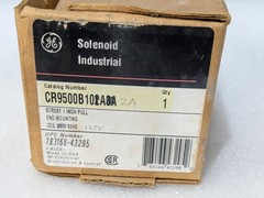 GENERAL ELECTRIC SOLENOID CR9500B102A3A CR9500 115V (BOX OF 1)60HZ 600VOLTS