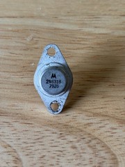 Motorola 2N 6296 (7813) transistor New Old Stock 5 available