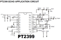 PTC PT2399 Echo Audio Processor Guitar IC DIP-16 | Qty 2, 5 | US Ship