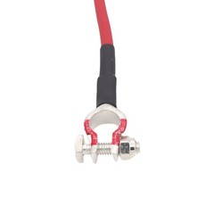 2 AWG Gauge Custom Battery Cable Red Positive Terminal Car Power Wire Inverter