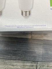 GE Basic LED Outdoor Floodlight 2 Bulbs 11w Lot Of 2 {E2}