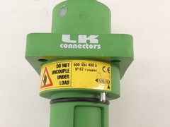 LK Connectors Power Link Green Connector Plug 600VAC 400A
