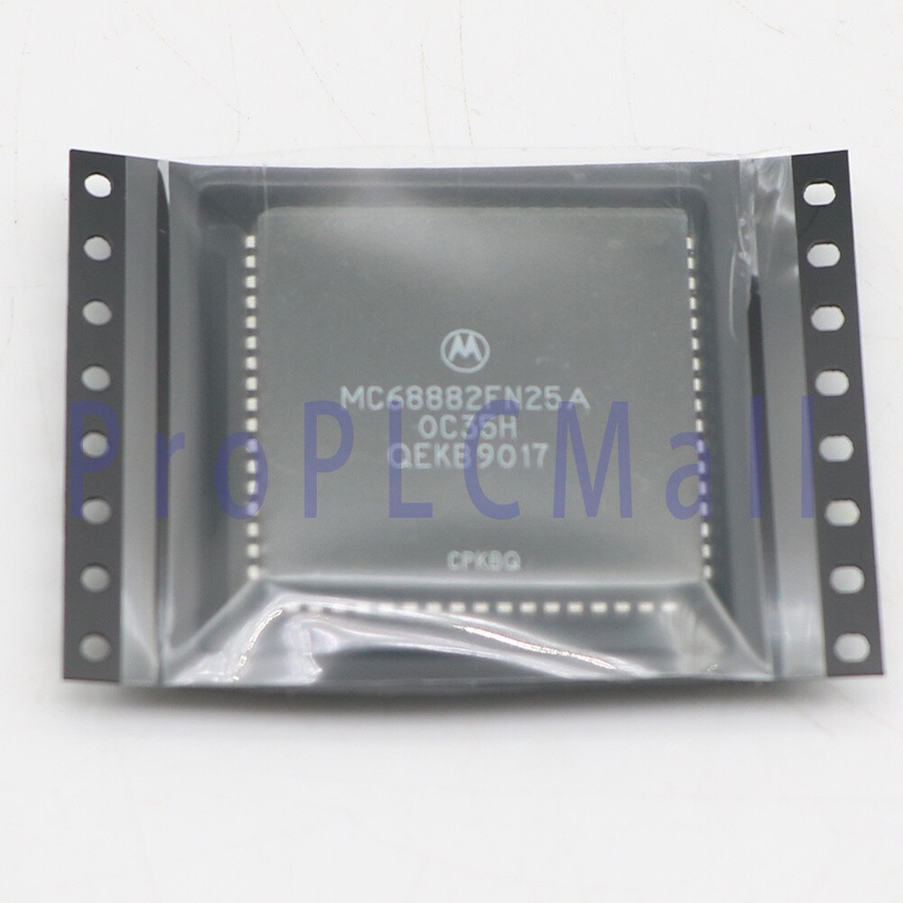 5PC Motorola MC68882FN25A MC68882FN HCMOS Floating-Point Corprocessor IC /RS