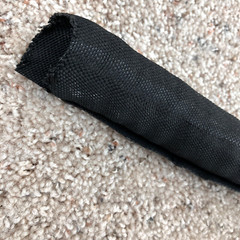 Braided Nylon Wire Cable Split Sleeve Cord Protector Pipe Cable Organizer Strap