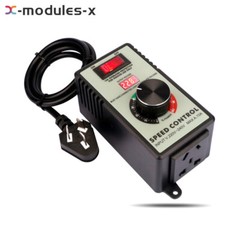 4000W Electronic Voltage Regulator Stepless AC Motor Speed Controller 110V/220V