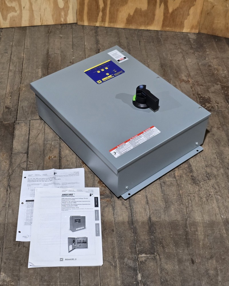 Square D TVS2EMA12AI Surgelogic SPD EMA 208Y/120VAC 3PH 4W Nema 3R