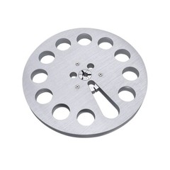 7Inch Tape Reel 12 Holes Aluminium- Empty Tape Spool Aluminum-Alloy