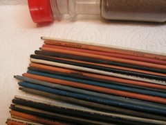 VINTAGE 66 Pieces 12 1/4″+ Long 12 Gauge Copper Wire. In Homemade Tube Various C