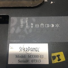 Starpanel M3300-EI OPERATOR INTERFACE, 10.4 INCH, LCD, INDUSTRIAL USE, 124141