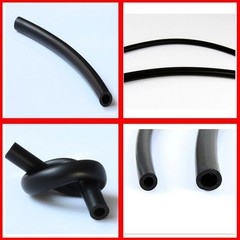 ID:2-12mm OD:4-16mm Viton Hose FKM FPM Viton Hose Oil Resistant 1 Meter