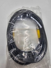 Turck Actuator Sensor Cordset 4M-4-Psg 4M/S90/S101 U-45396 Black 125V 2 Amps