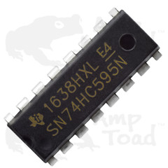SN74HC595N Bit-Shift Register for Clocks LEDs Arduino TTL Segment Displays