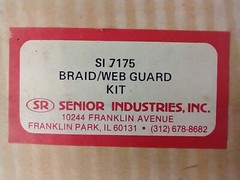 Braid/Web Guard Kit Senior Industries 25 Foot SI 7175 USA NOS