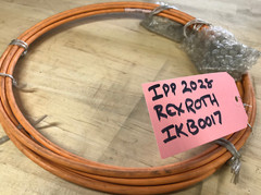 INDRAMAT REXROTH IKB0017 SERVO CABLE, IKB0017/5M New Condition , IPP # 2028