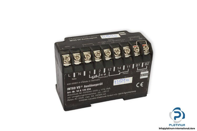 KRIWAN 52 A 125 S34 MOTOR PROTECTOR