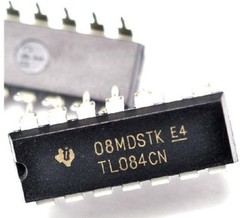 5PCS TL084CN TL084 DIP-14 Quad JFET-Input Op Amp NEW