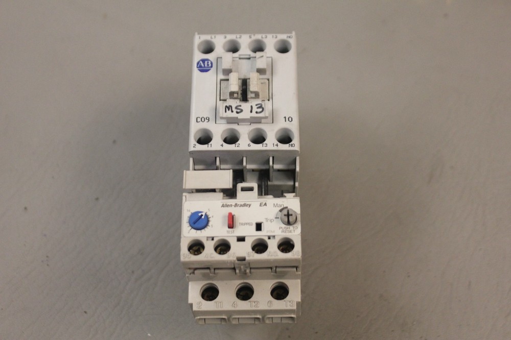 ALLEN BRADLEY 100-C09*10 SER A CONTACTOR 193-EAEB SER B OVERLOAD RELAY