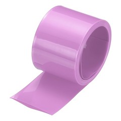 Battery Wrap 43mm Flat 8ft Heat Shrink Tube Wraps Pink