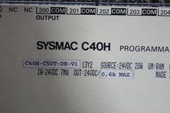 Omron C40H-C5DT-DE-V1 Sysmac C40H Programmable Controller (C4317-A39)