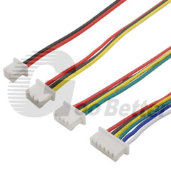 JST-SH 1.25mm Pitch Female Plug Connector Cable Wires 2/3/4/5/6/7/8/9/10 Pin