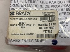 Brady,65691,Electrical Lockouts 6-Pack