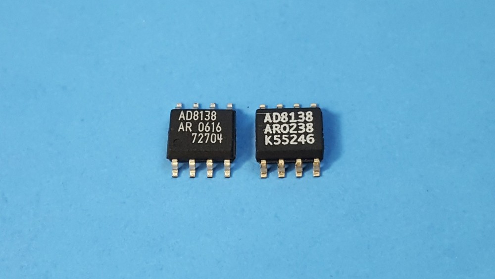 One Pc- Operational Amplifier, AD8138AR, Analog Devices, 8-Pin, ±5.5V/11V