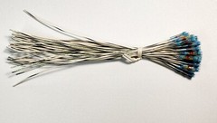 Raychem S02-6-R M83519/2-6 Solder Sleeve Termination With 22 AWG Wire 10pcs