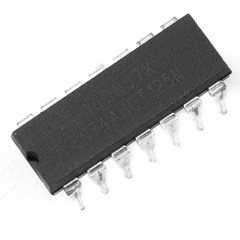 Bridgold 10pcs SN74AHCT125N SN74 Quadruple Bus Buffer Gates with 10 Piece