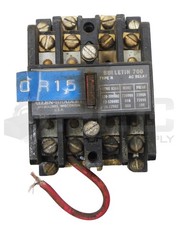ALLEN BRADLEY 700-NT400A1 /C AC RELAY 300VAC 60A W/ 84AB86 COIL 110-120V 50/60HZ