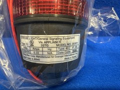 GRAINGER 2ERP1 / 2ERP1 Warning Light: Red, Strobe Tube