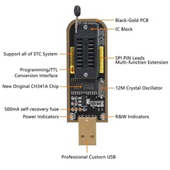 2Sets /SOIC8 Clip for EEPROM 93CXX/25CXX/24CXX and CH341A 24 25 Series EEPRO…