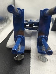 Erico Cadweld Handle Clamps L160 3″ L 159 – Two Used Clamps