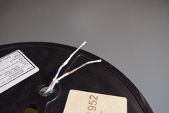 Teflon 2/c 16AWG 150′ SILVER Stranded Wire 16ga Mil-Spec M27500-16RC2U06 WH/BLU