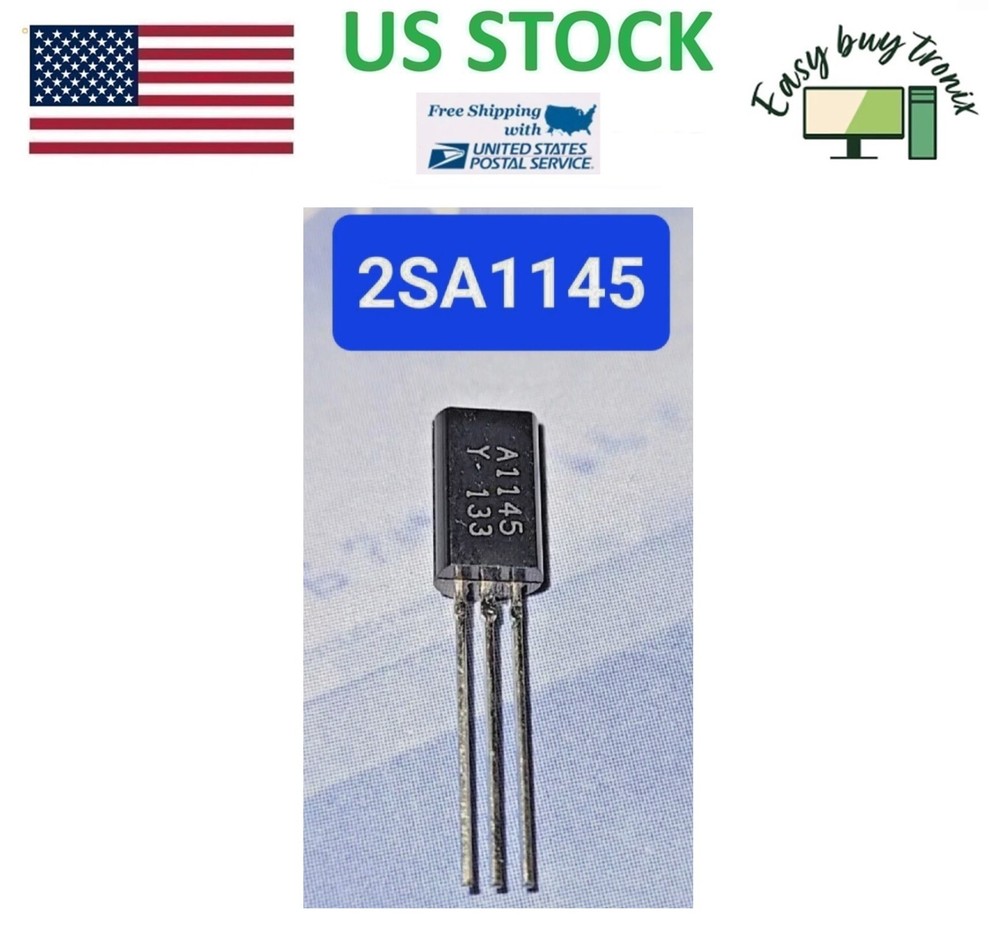 5Pcs 2SA1145 A1145 GENUINE Audio Frequency Transistor – USA Free & Fast shipping