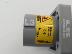 LK Connectors L3 Gray Power Link Connector 600VAC 400A
